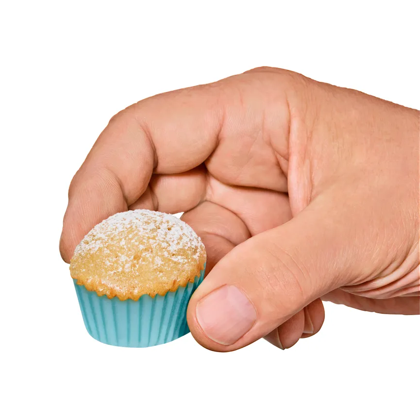 Papierbackförmchen Mini Muffin detail