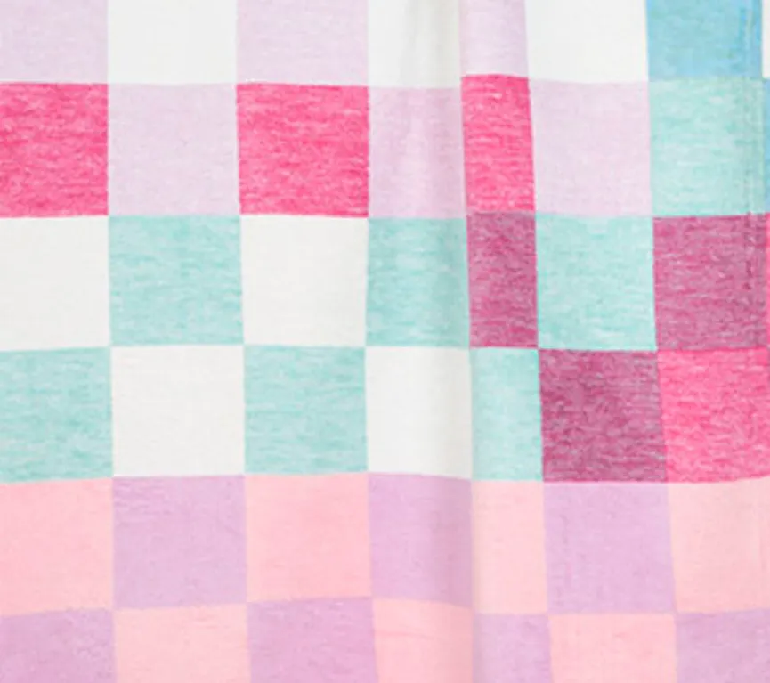 Wohndecke Chess pink material_farbe
