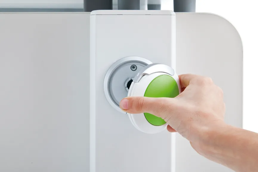 Schreibtisch Split detail