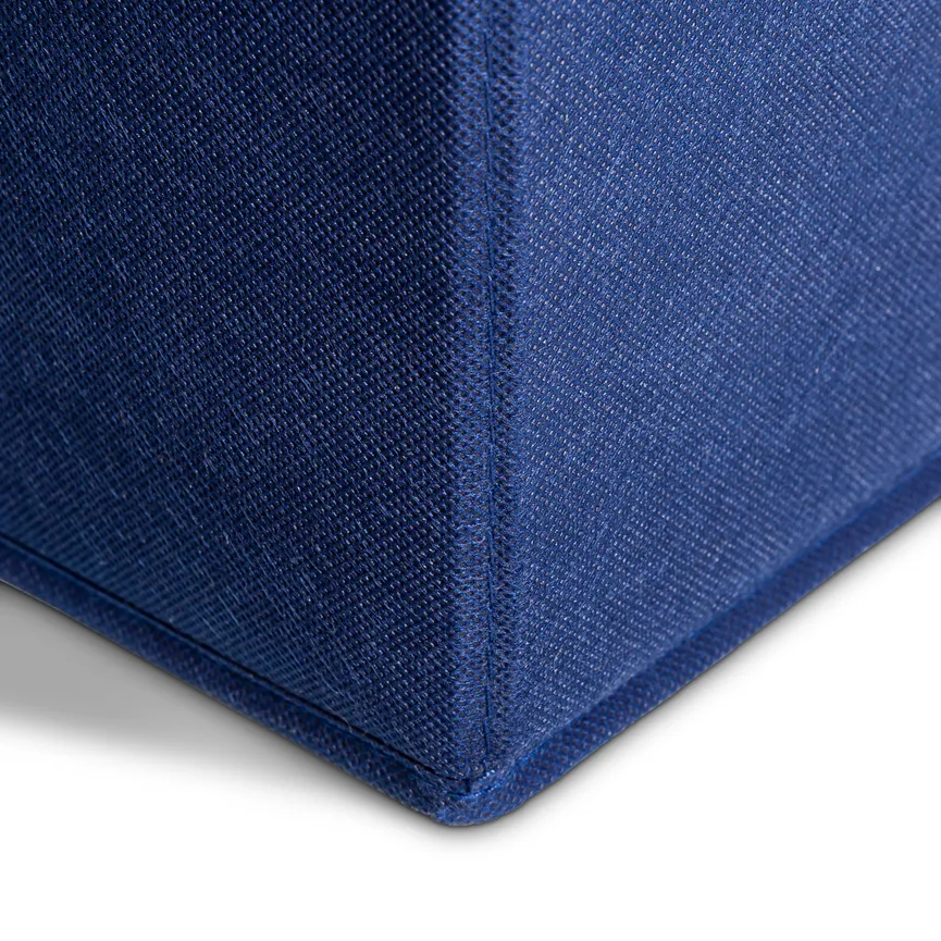 Aufbewahrungsbox dunkelblau detail