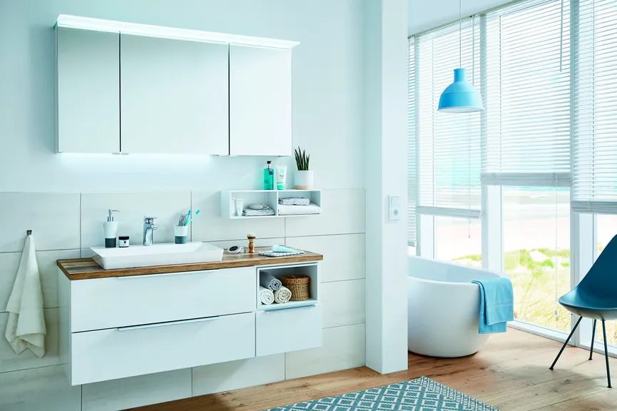 *Funktionsregal weiß milieu