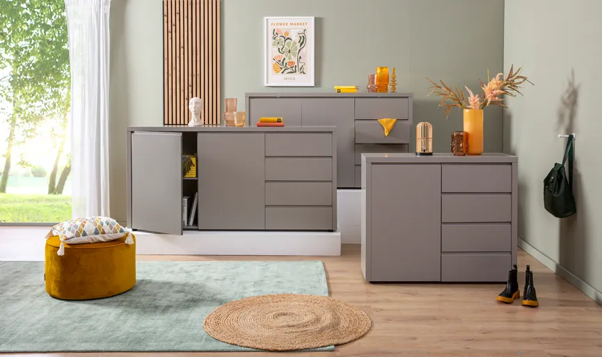 Kommode 1T/4S milieu