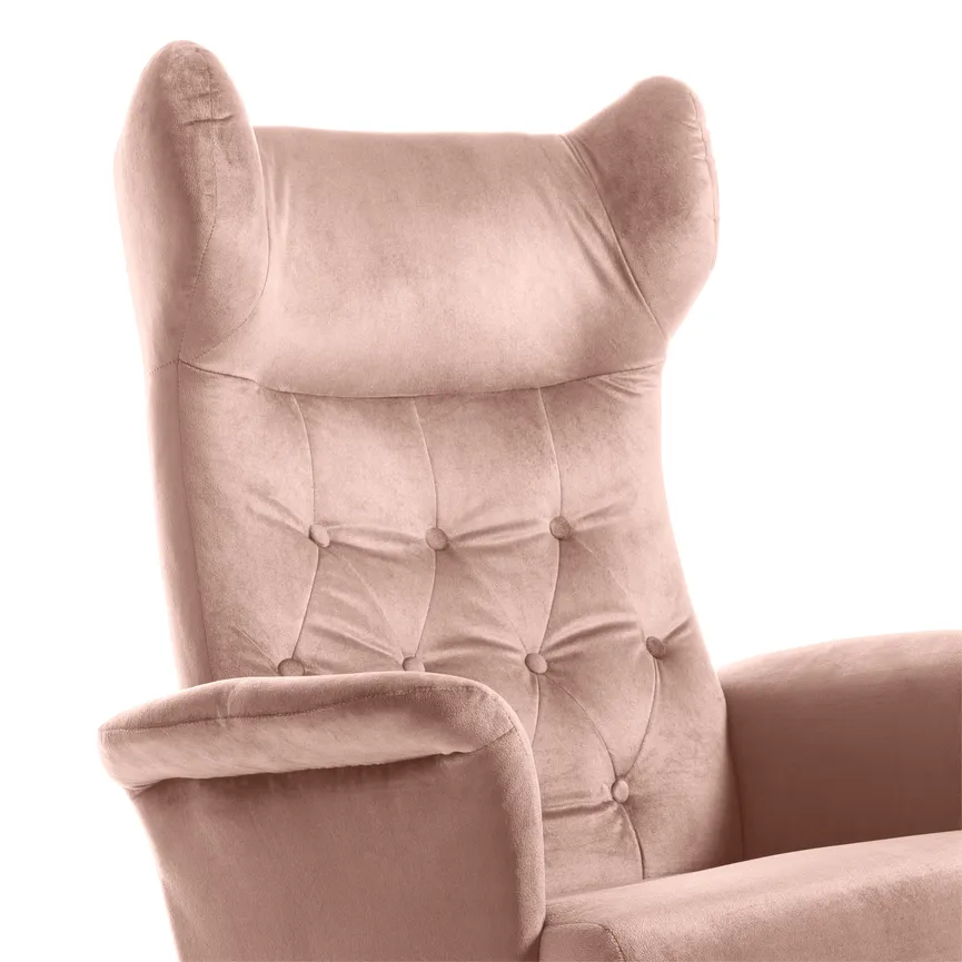 Relaxsessel + Hocker detail