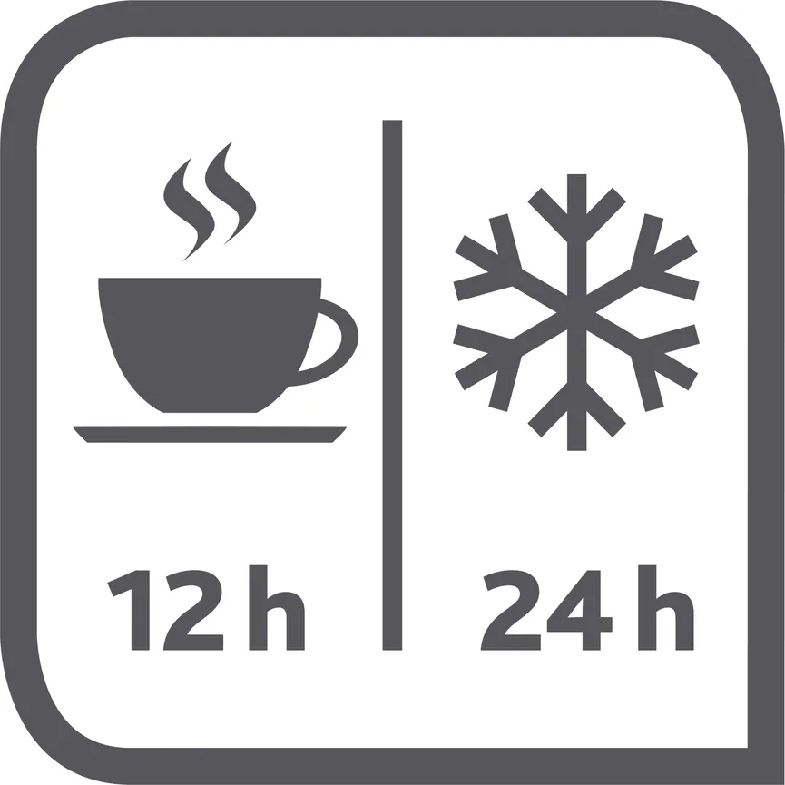 Isolierkanne Samba 1 l weiß detail