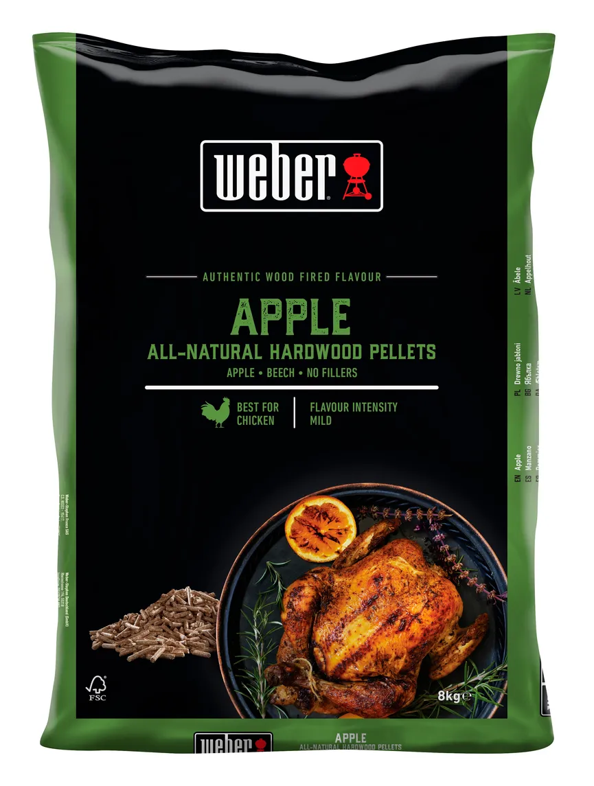 8kg SmokeFire Apfel Holzpellet hauptaufnahme
