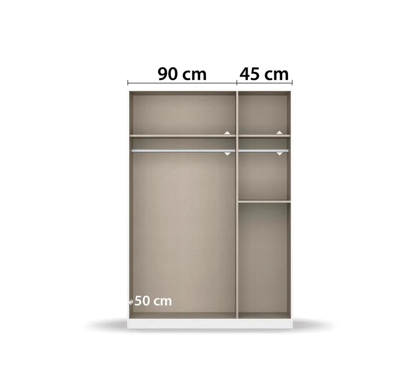 Drehtürenschrank detail