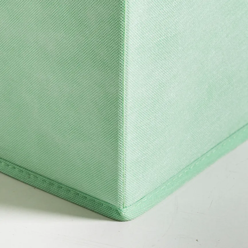 Aufbewahrungsbox mintgrün detail