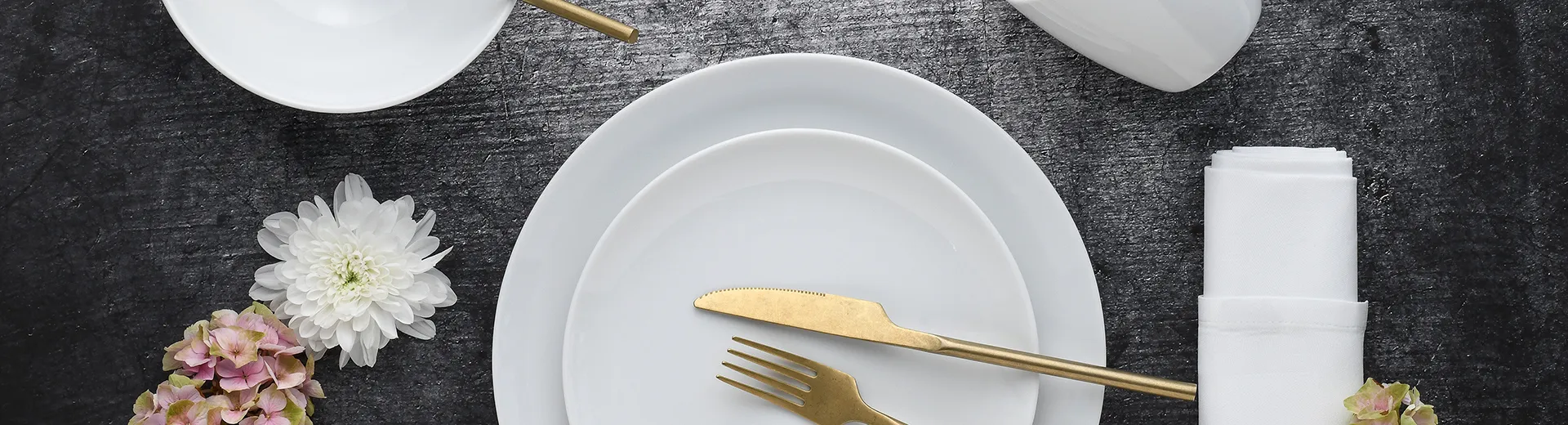 CreaTable Geschirr aus Porzellan oder Steingut