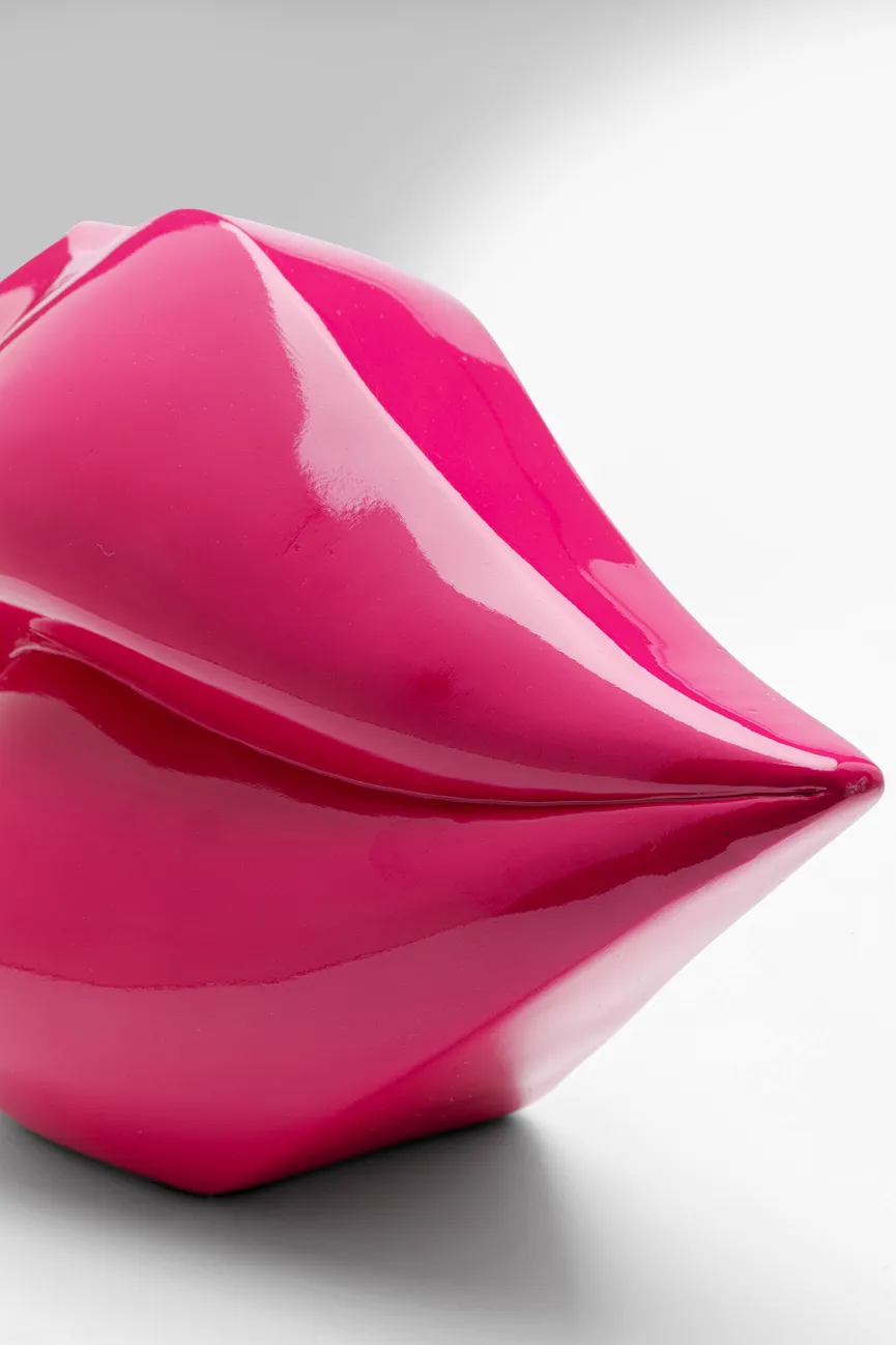 Spardose "Lips" pink detail