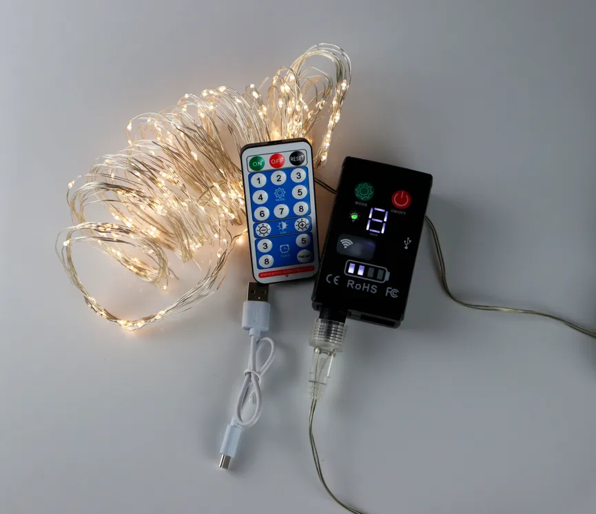 Lichterkette "Regen" 480LED detail