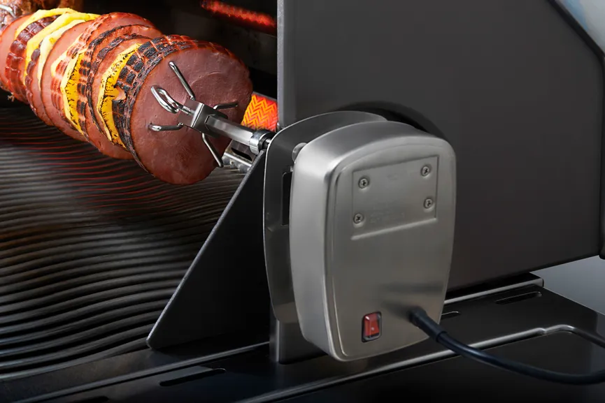 Edelstahl Rotisserie Comm. detail