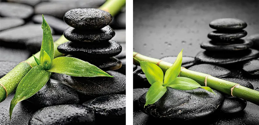 Zen Steine twin stones Set hauptaufnahme