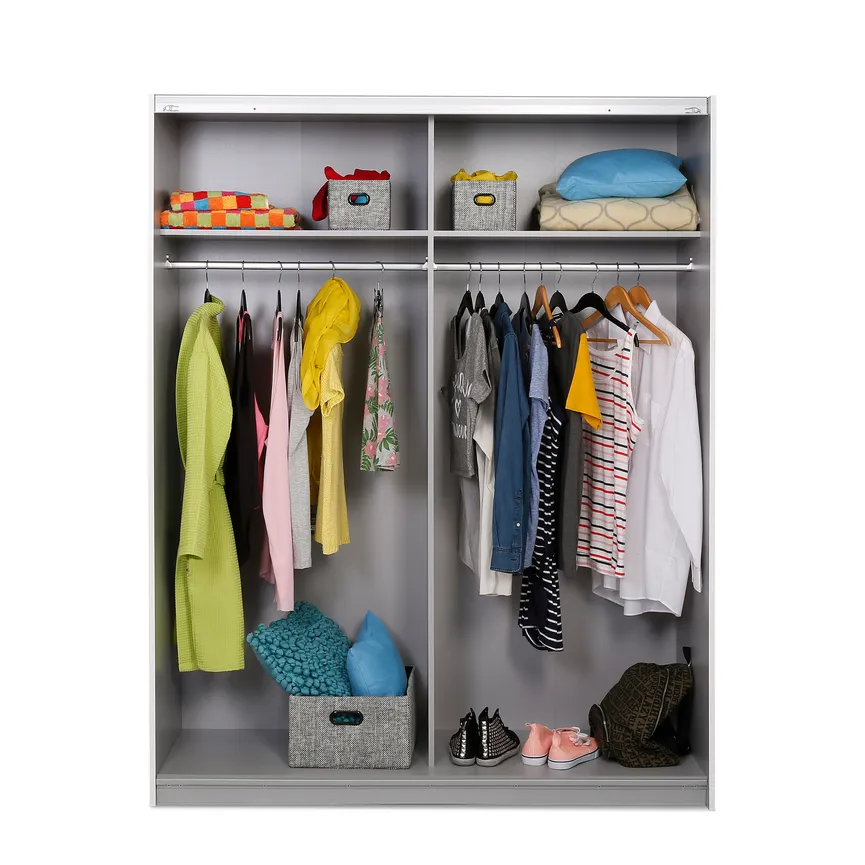 Schwebetürenschrank detail