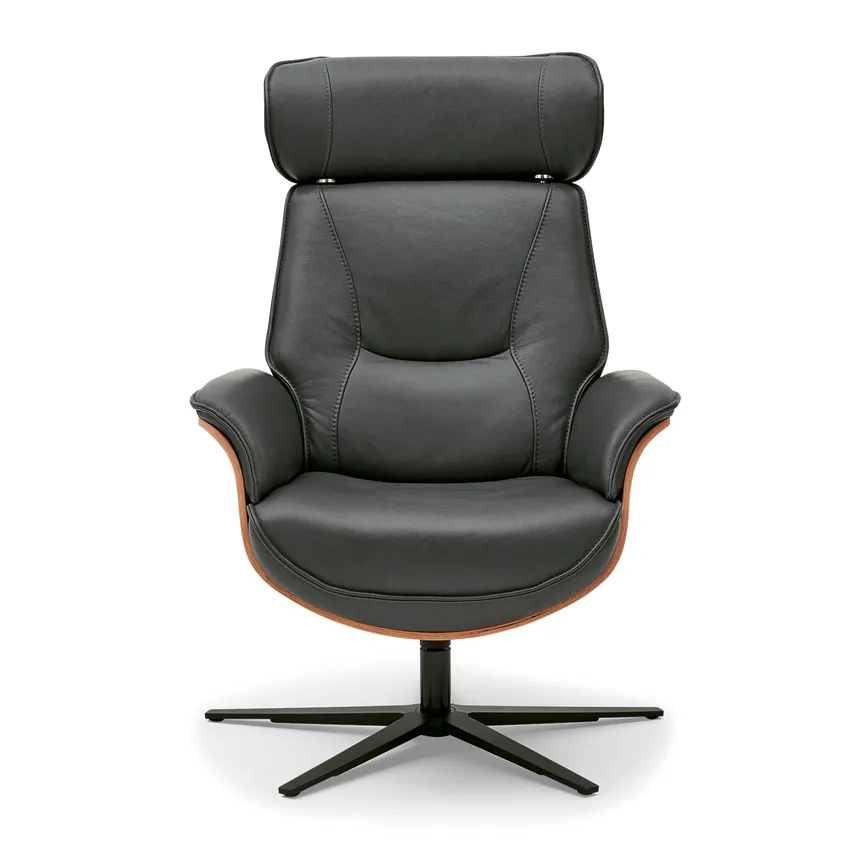 Relaxsessel Fuß schwarz detail