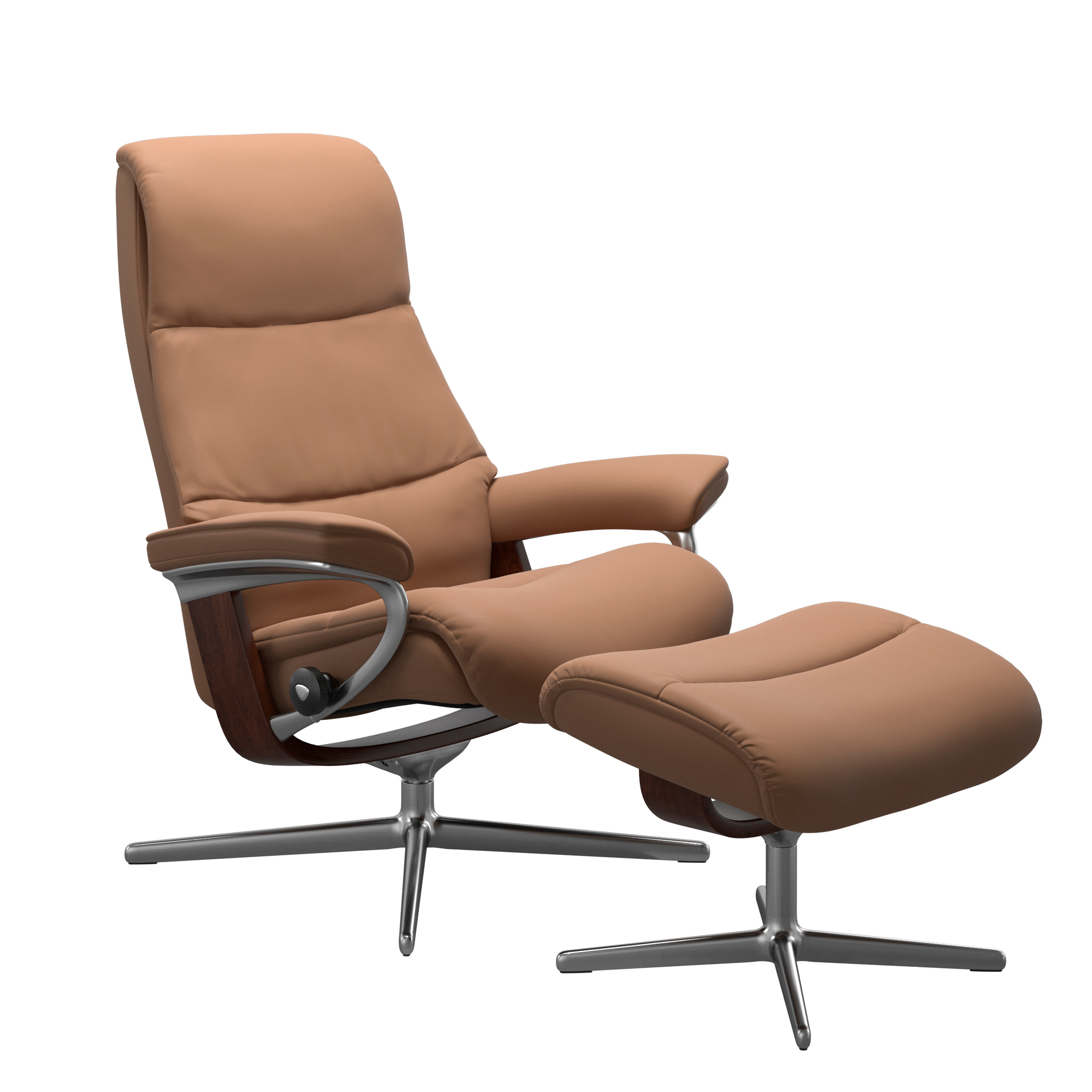 Sessel mit Hocker