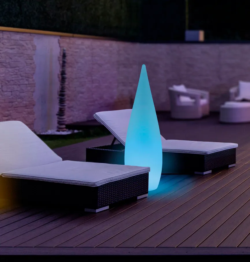 Außenstehleuchte "Palmas" milieu