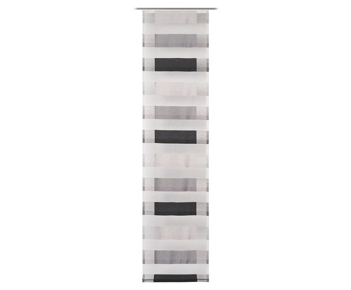 Gözze Schiebevorhang Grau Kim 60 x 245 cm