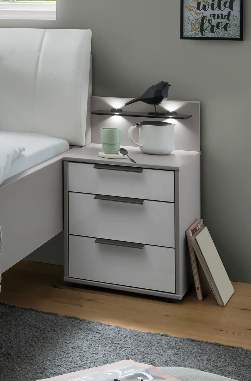 Nachtschrank, Stück milieu