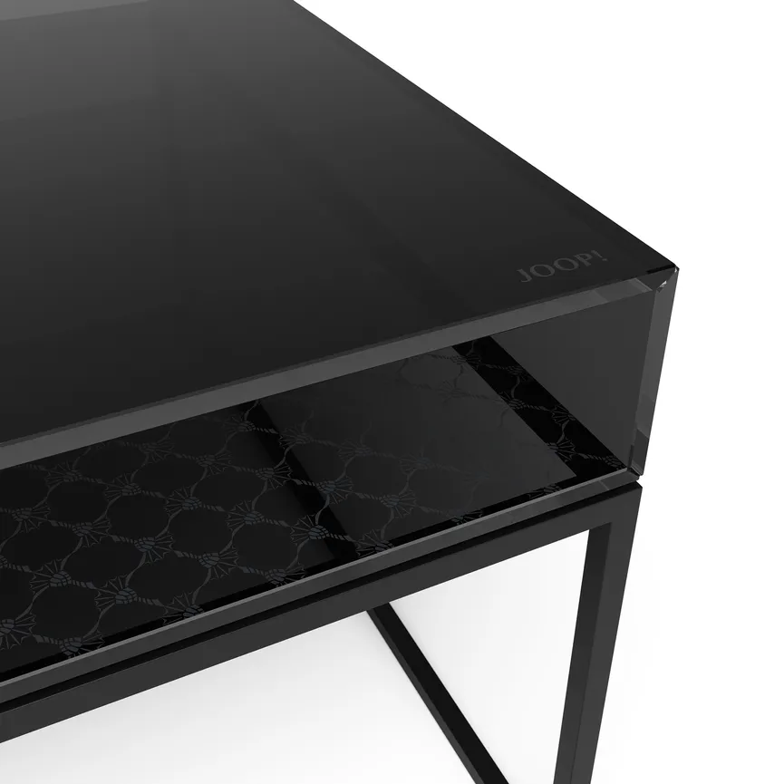 Couchtisch Cube Glasbox detail