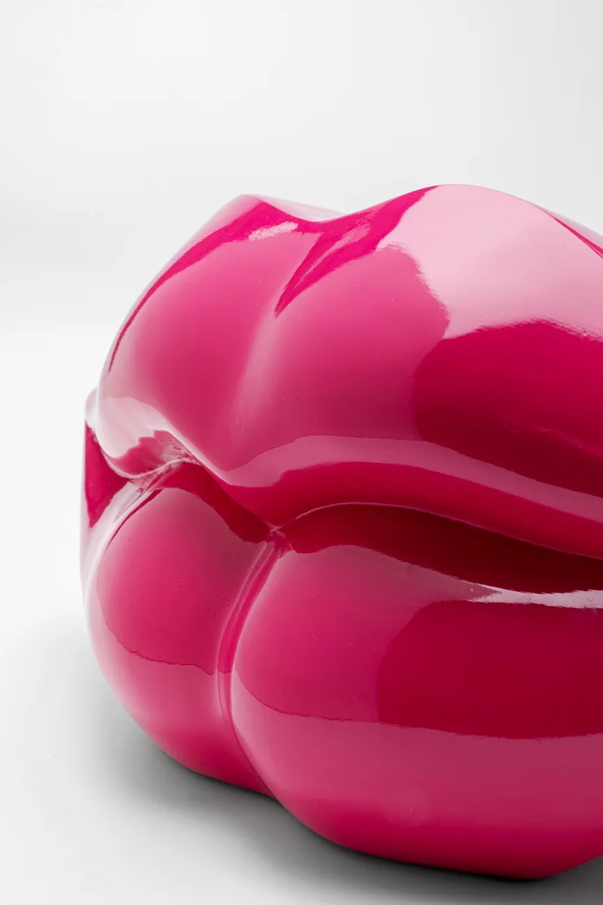 Spardose "Lips" pink detail