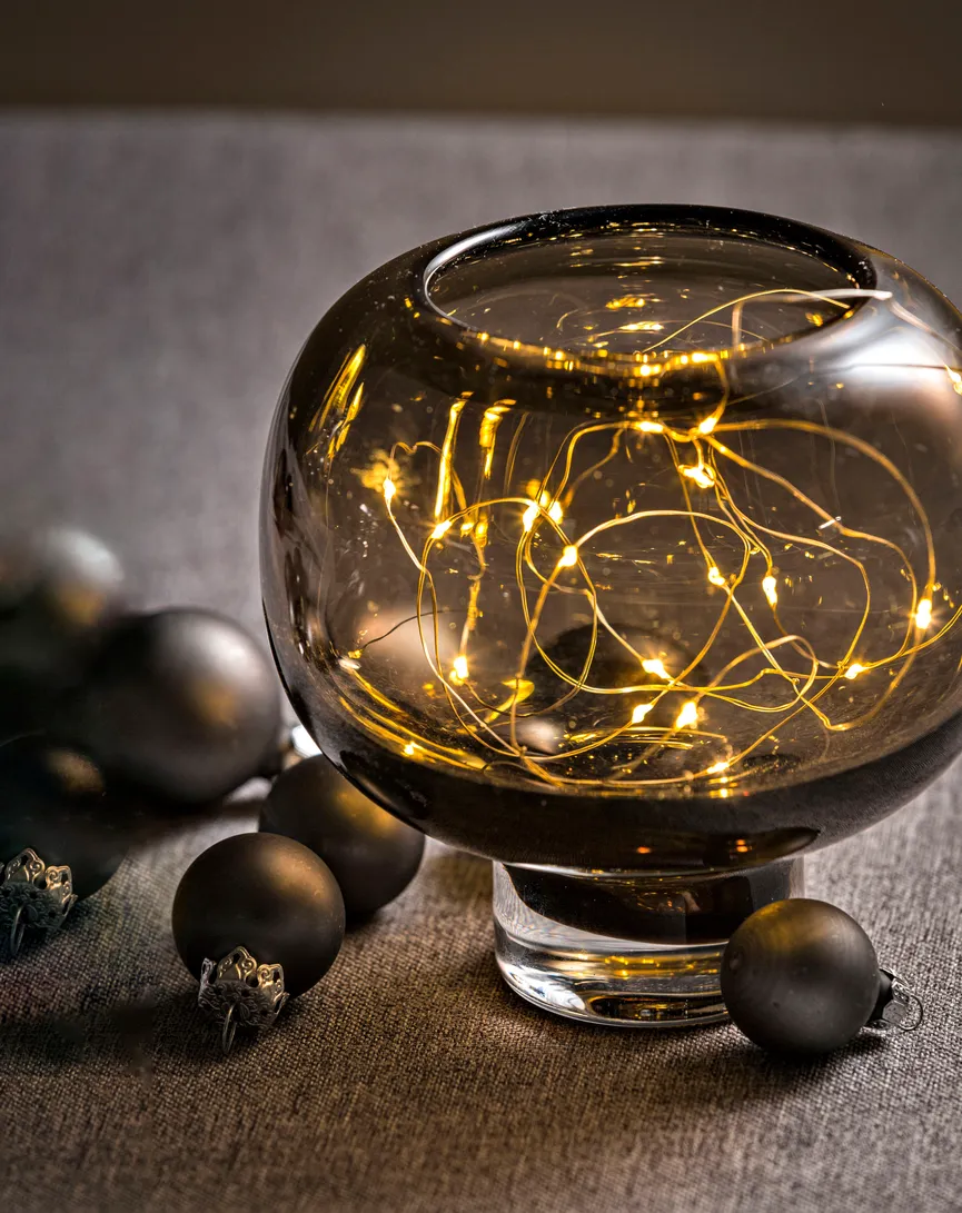 Drahtlichterk. "Klassik" 40LED milieu
