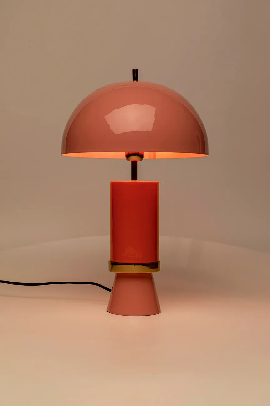 Tischleuchte "Josy Pink" detail