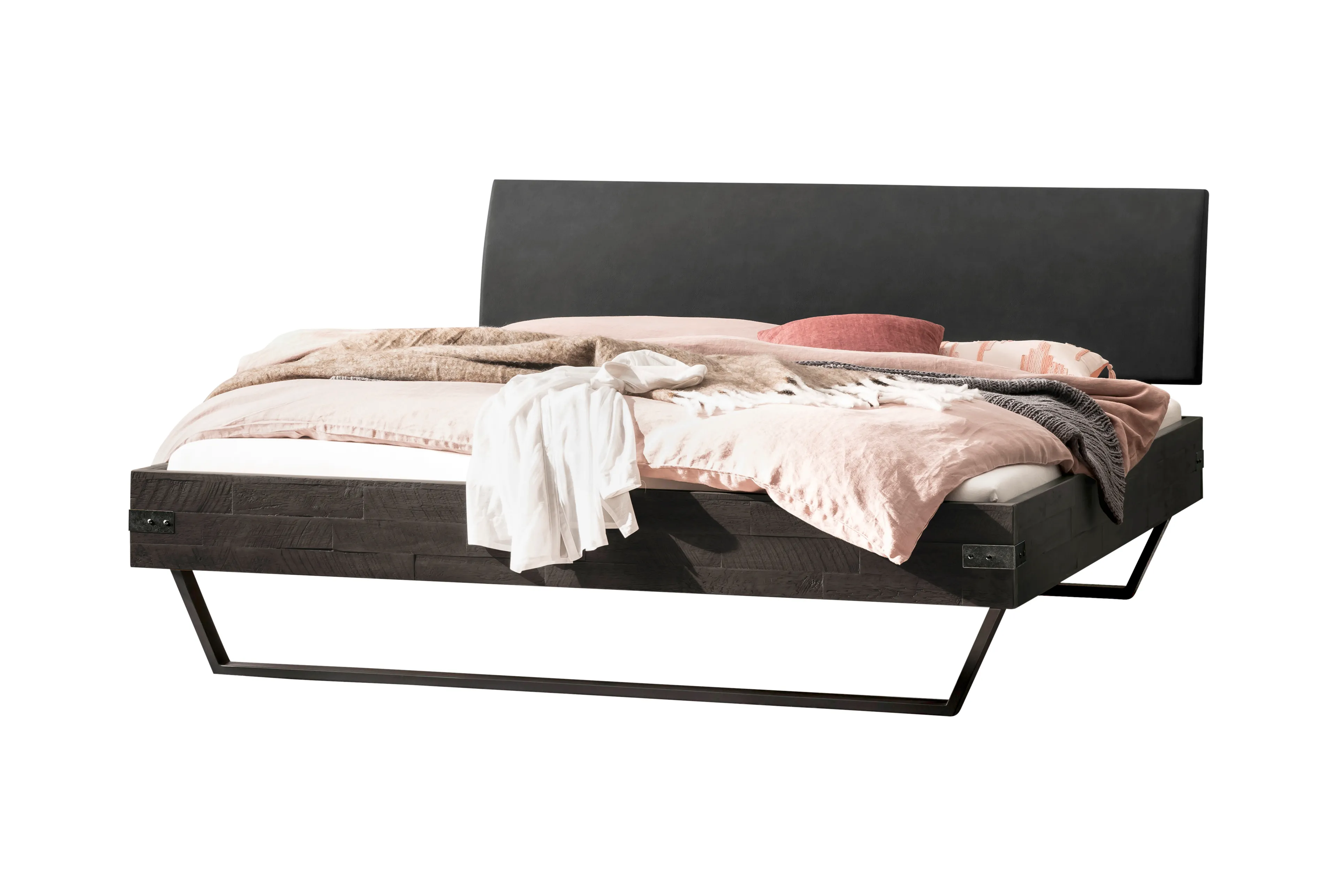 Massivholzbett Lecona 180 x 200 cm