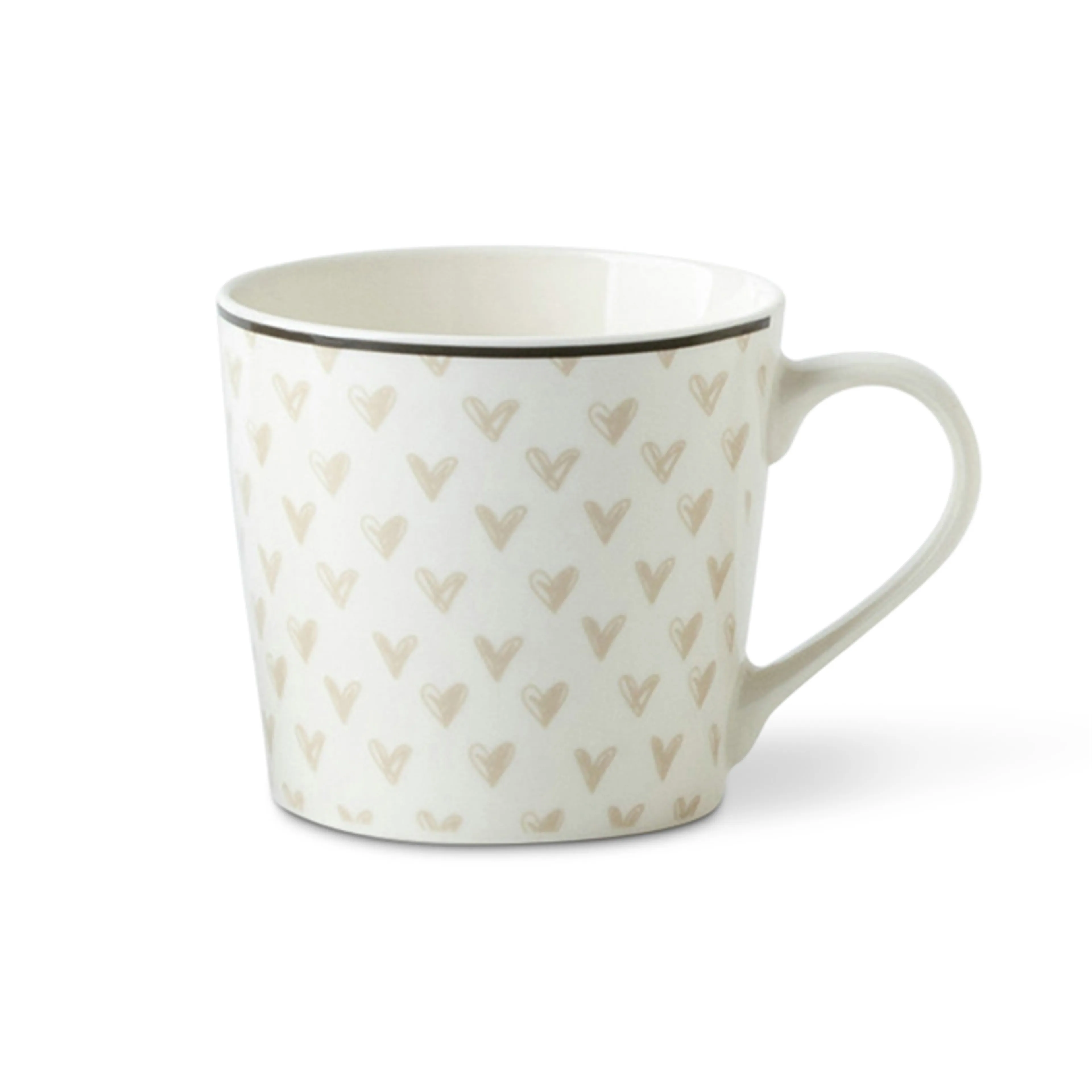 Kaffeebecher Herzen 400 ml