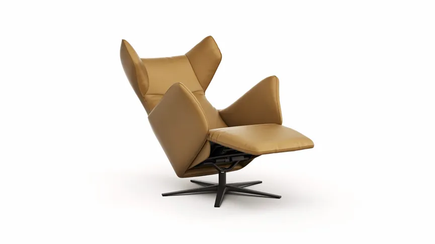 Relaxsessel mit Fußstütze detail