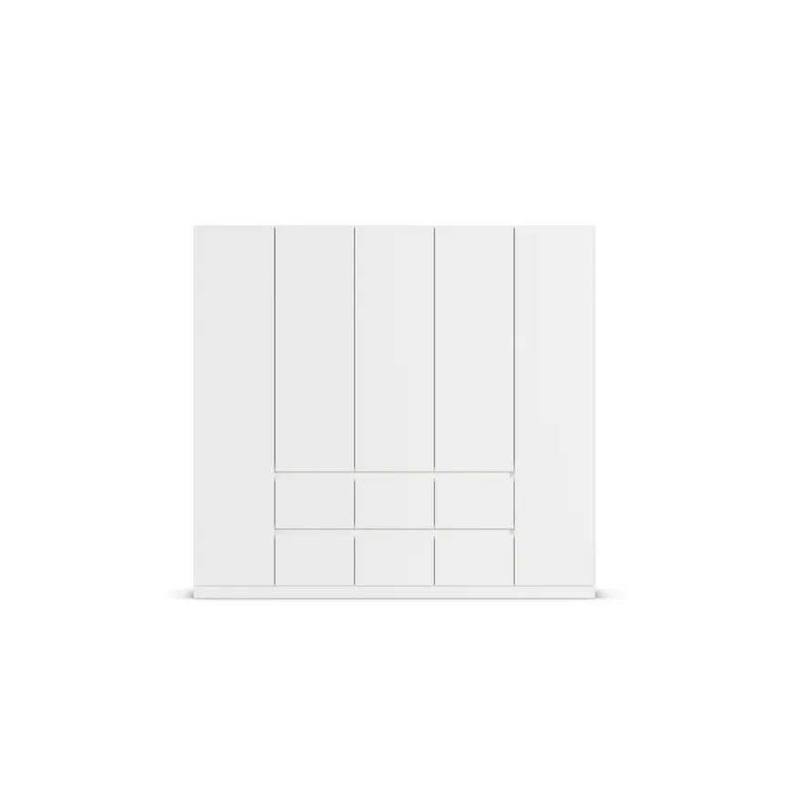 Drehtürenschrank 5-trg. detail