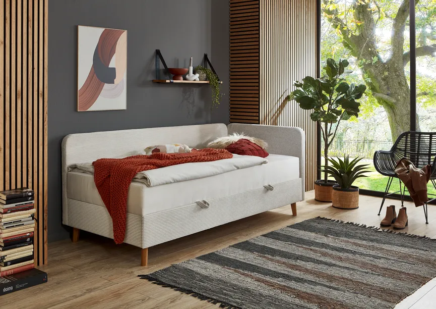 Polsterliege LF 90x200 cm milieu