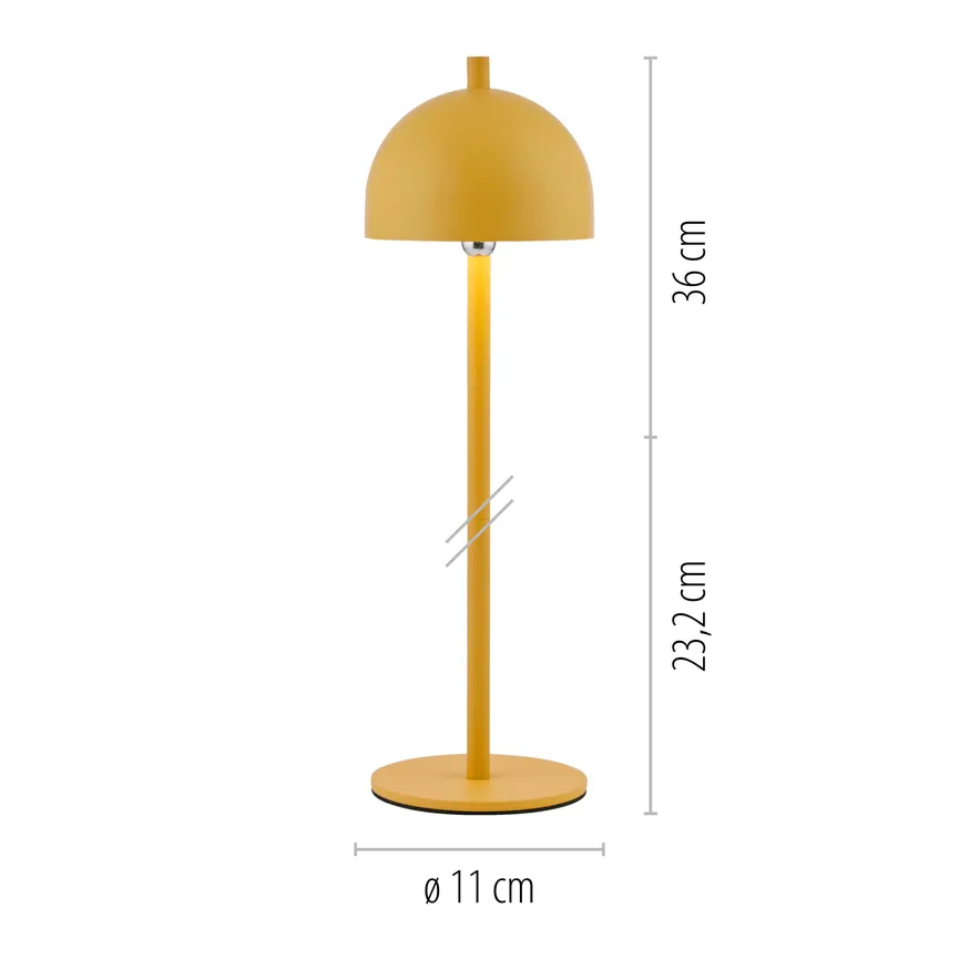 Akku-Tischleuchte "BELLIS" detail