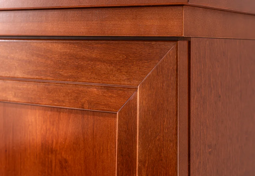 Vitrinenschrank detail