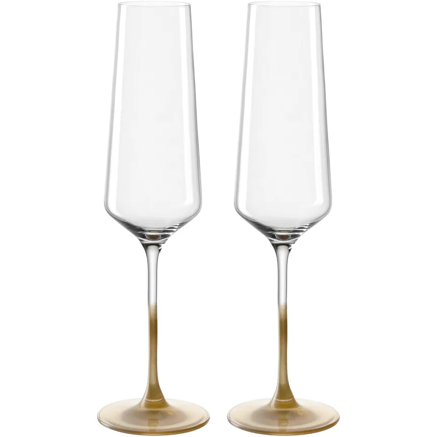 Sektglas 2er-Set gold hauptaufnahme