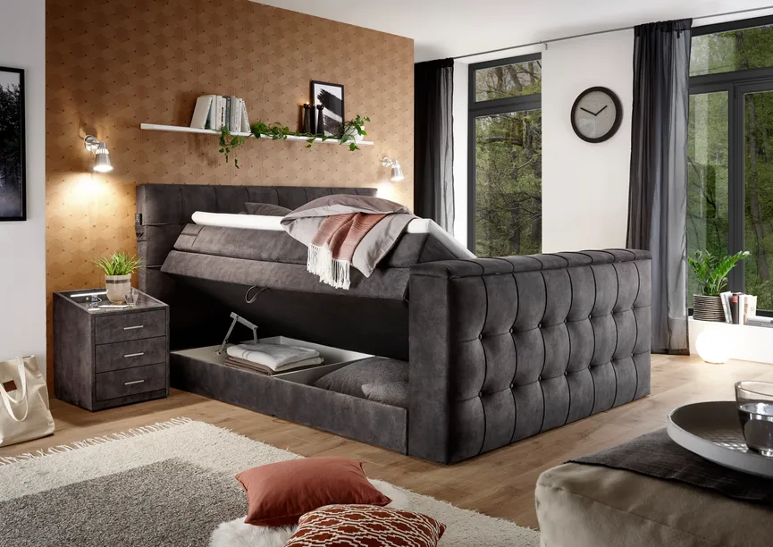 Boxspringbett detail