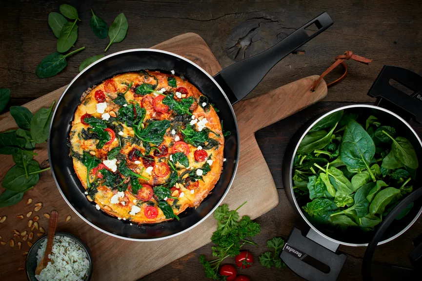 Servierpfanne b.green 28cm milieu