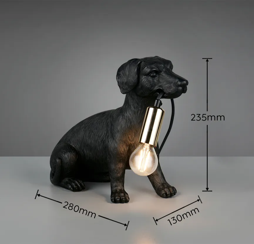 Deko-Tischleuchte "Rudi" detail