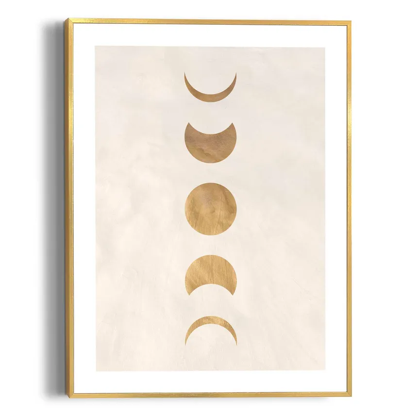 Bild gerahmt "Moonphases" hauptaufnahme