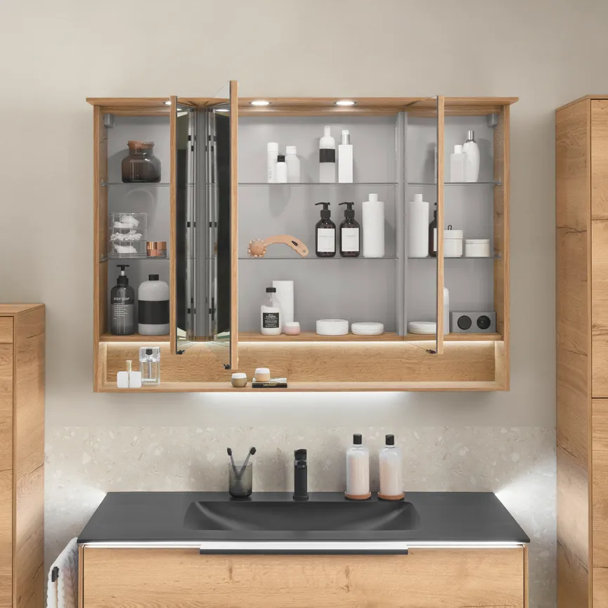 *Spiegelschrank inkl. Beleucht detail