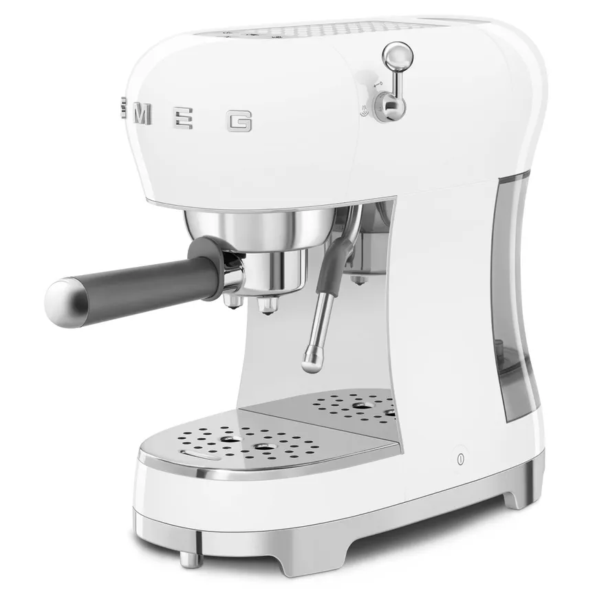 Siebträger Maschine weiß detail