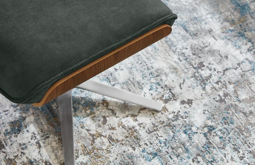 Hocker Fuß edelstahl detail