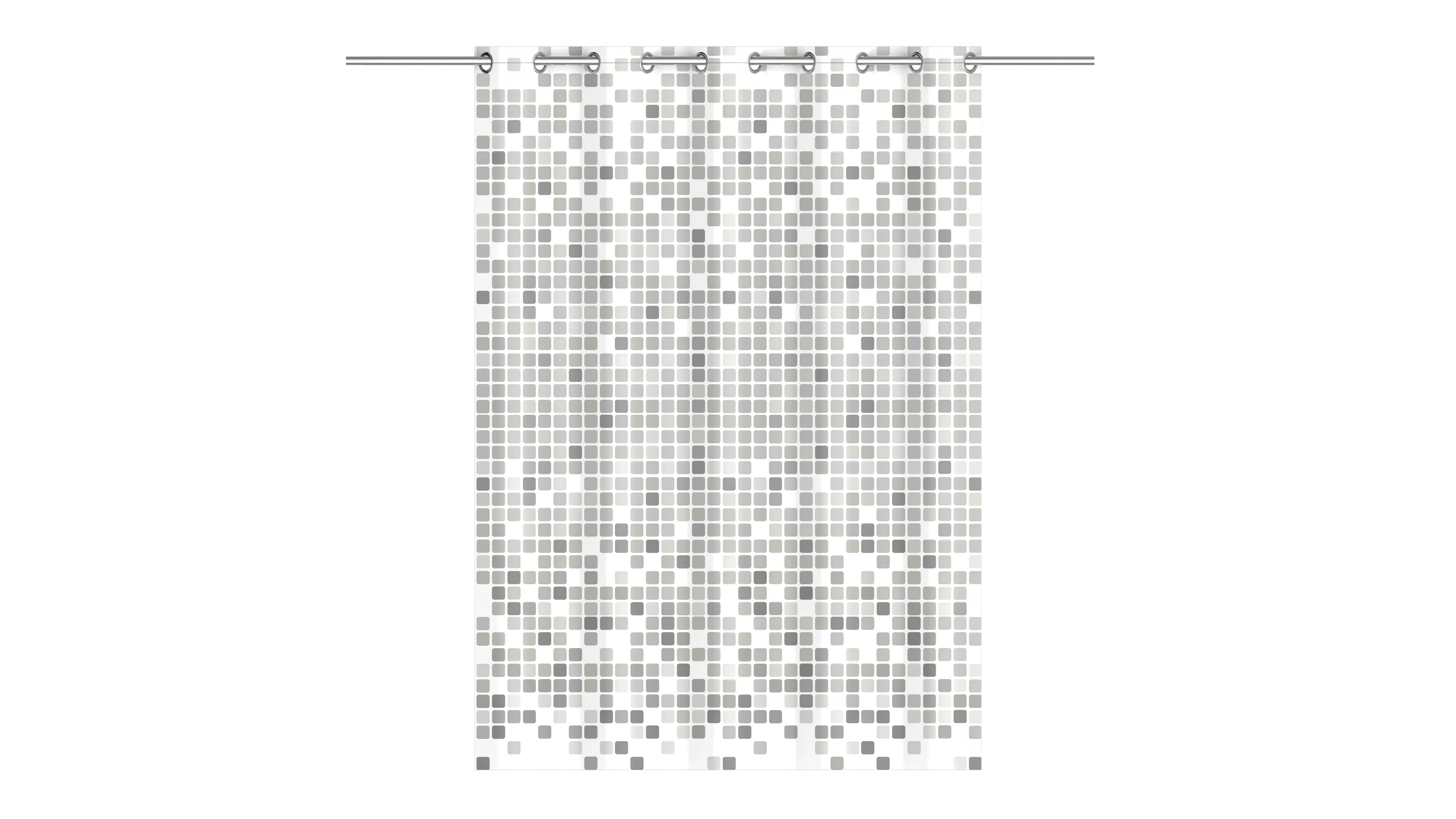 Duschvorhang Mosaik 180 x 200 cm