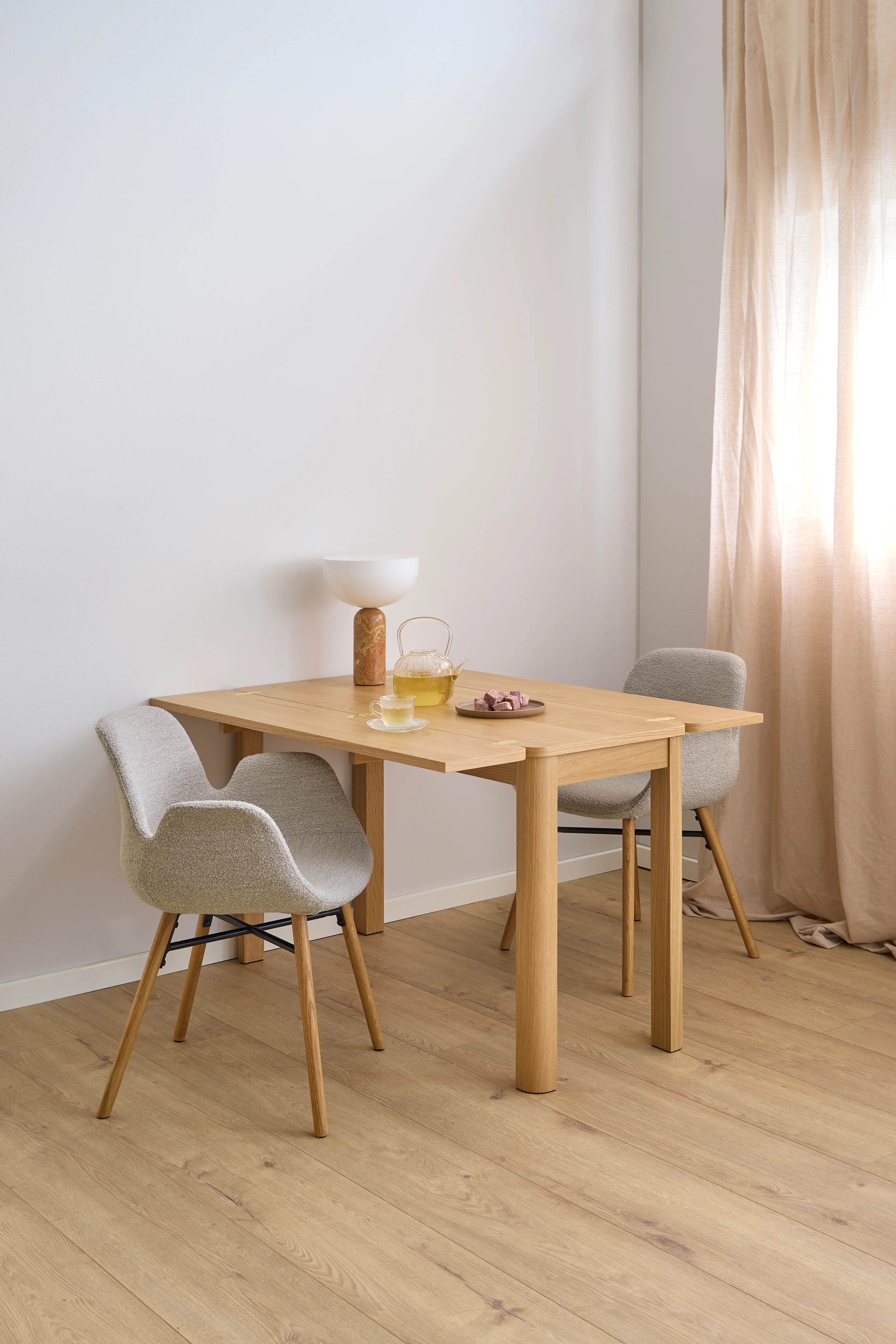 Esstisch mit Klappen Southampton 45/90 x 120 cm
