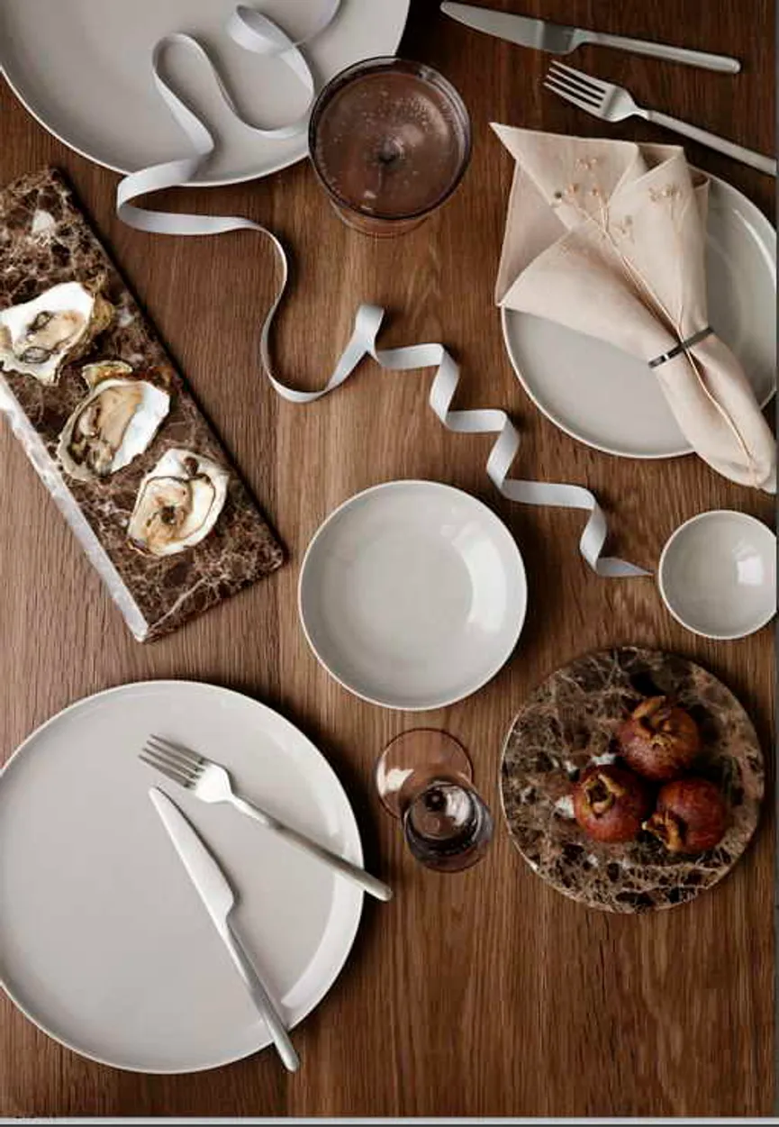 Serviette "Lineo" moonbeam milieu