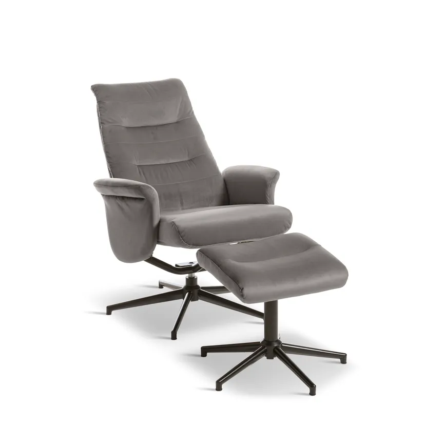 Relaxsessel + Hocker detail