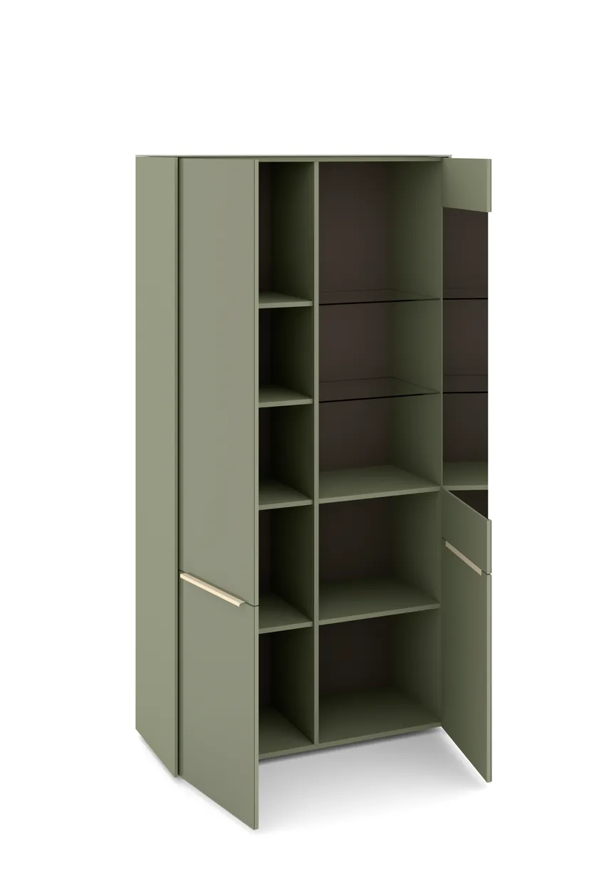 Vitrinenschrank detail