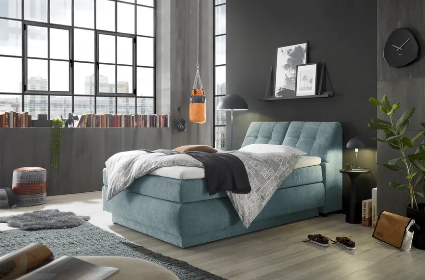 Boxspringbett 140 milieu