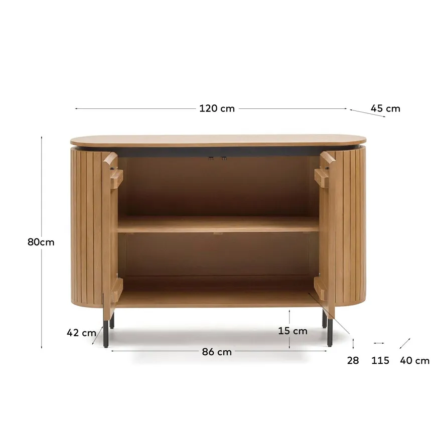 Highboard 120x80 detail