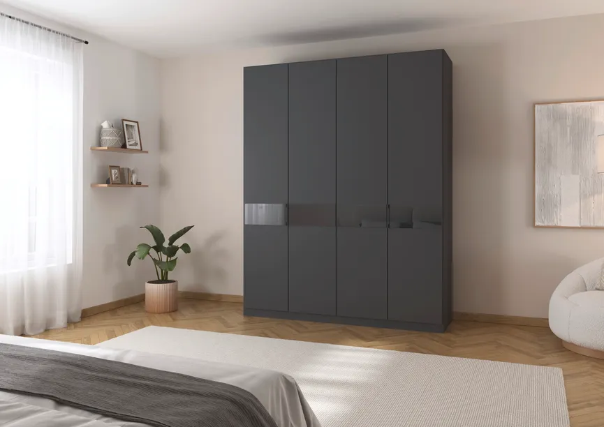 Drehtürenschrank 4-trg. milieu