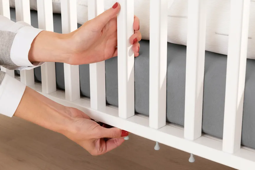 Babybett 70x140 cm detail